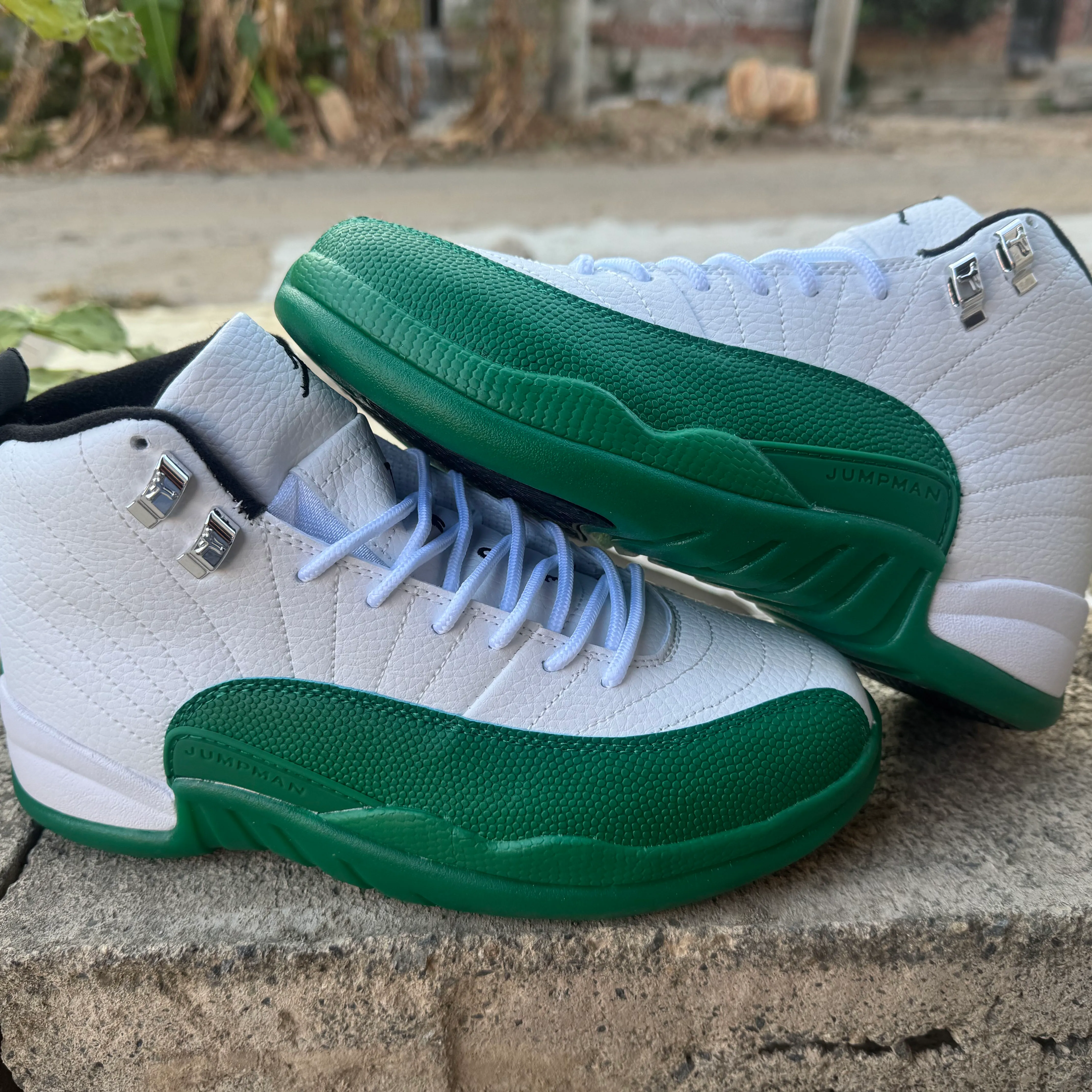 AJ 12 “Bucks” Shoes Sneakers - nk0005277 - Image 3