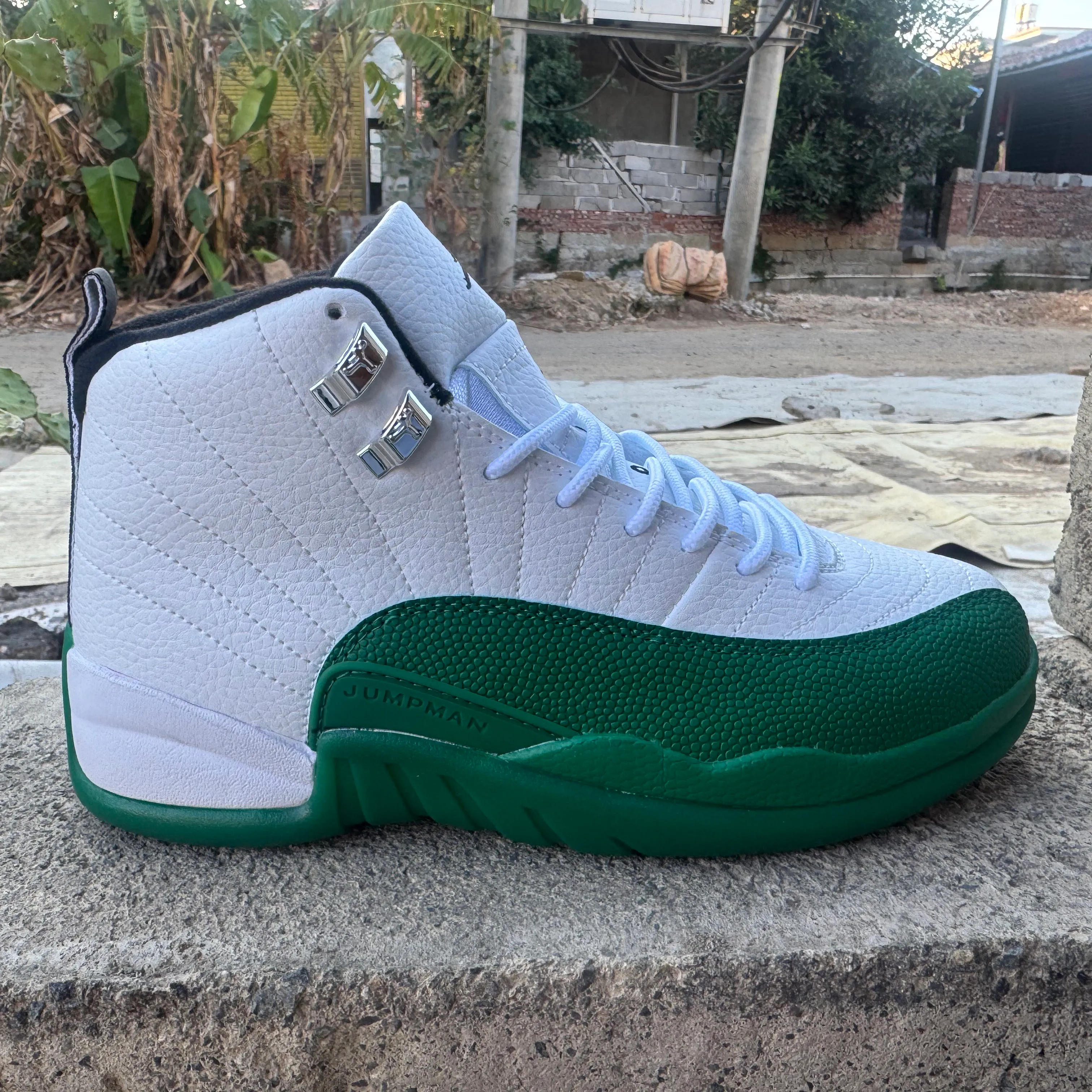 AJ 12 “Bucks” Shoes Sneakers - nk0005277 - Image 5