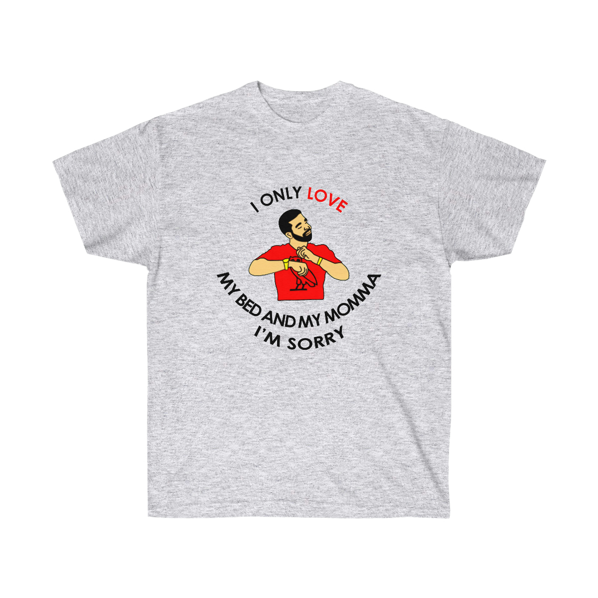 Rap My Bed and My Momma Men T-Shirt - Image 2