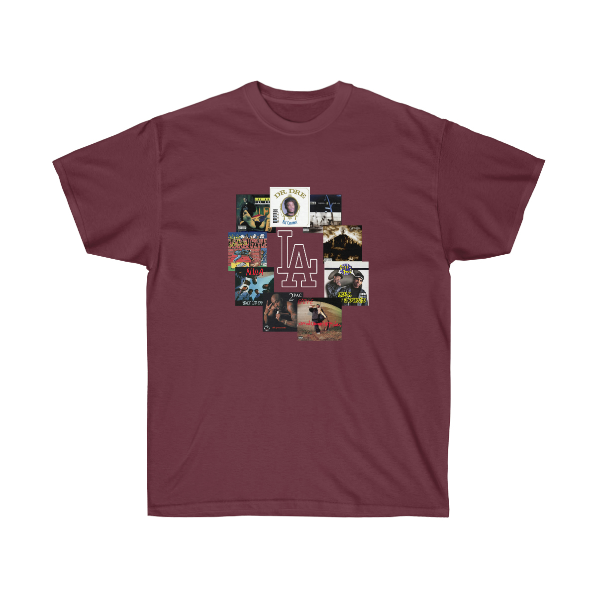 Rap LA Albums Men T-Shirt - Image 2