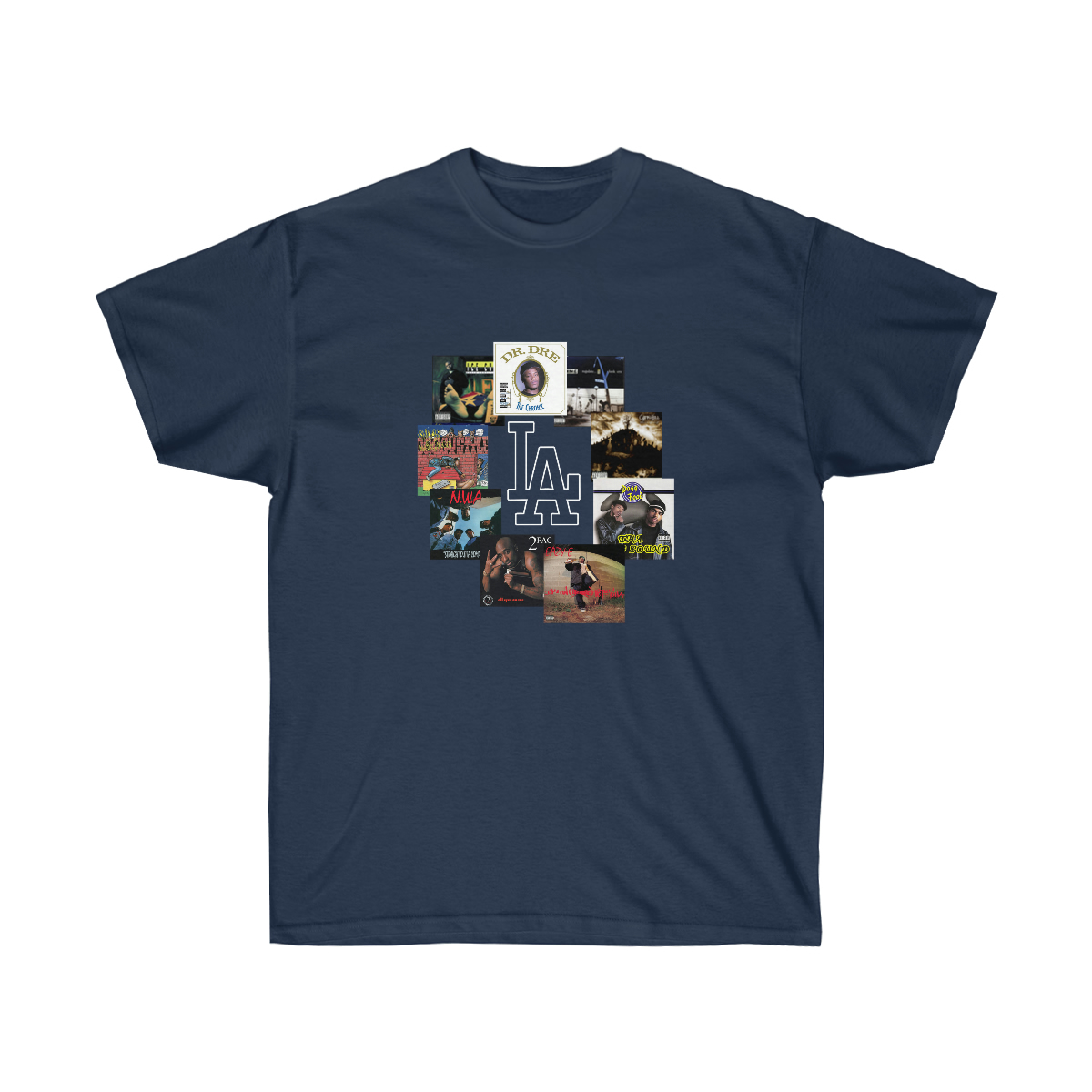 Rap LA Albums Men T-Shirt - Image 6
