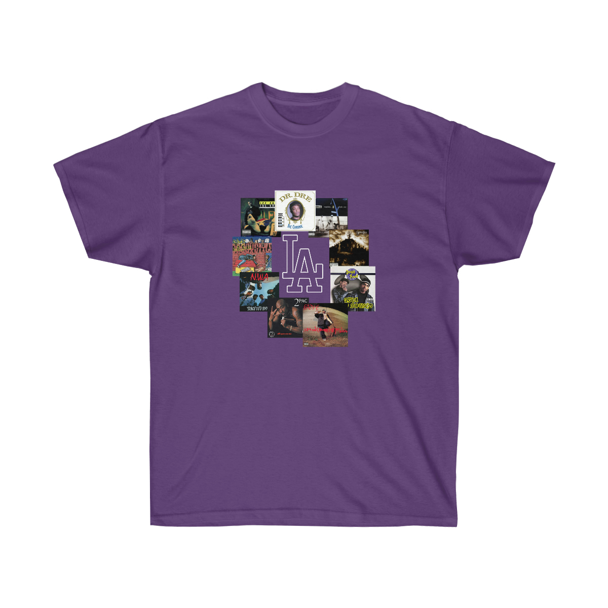 Rap LA Albums Men T-Shirt - Image 7
