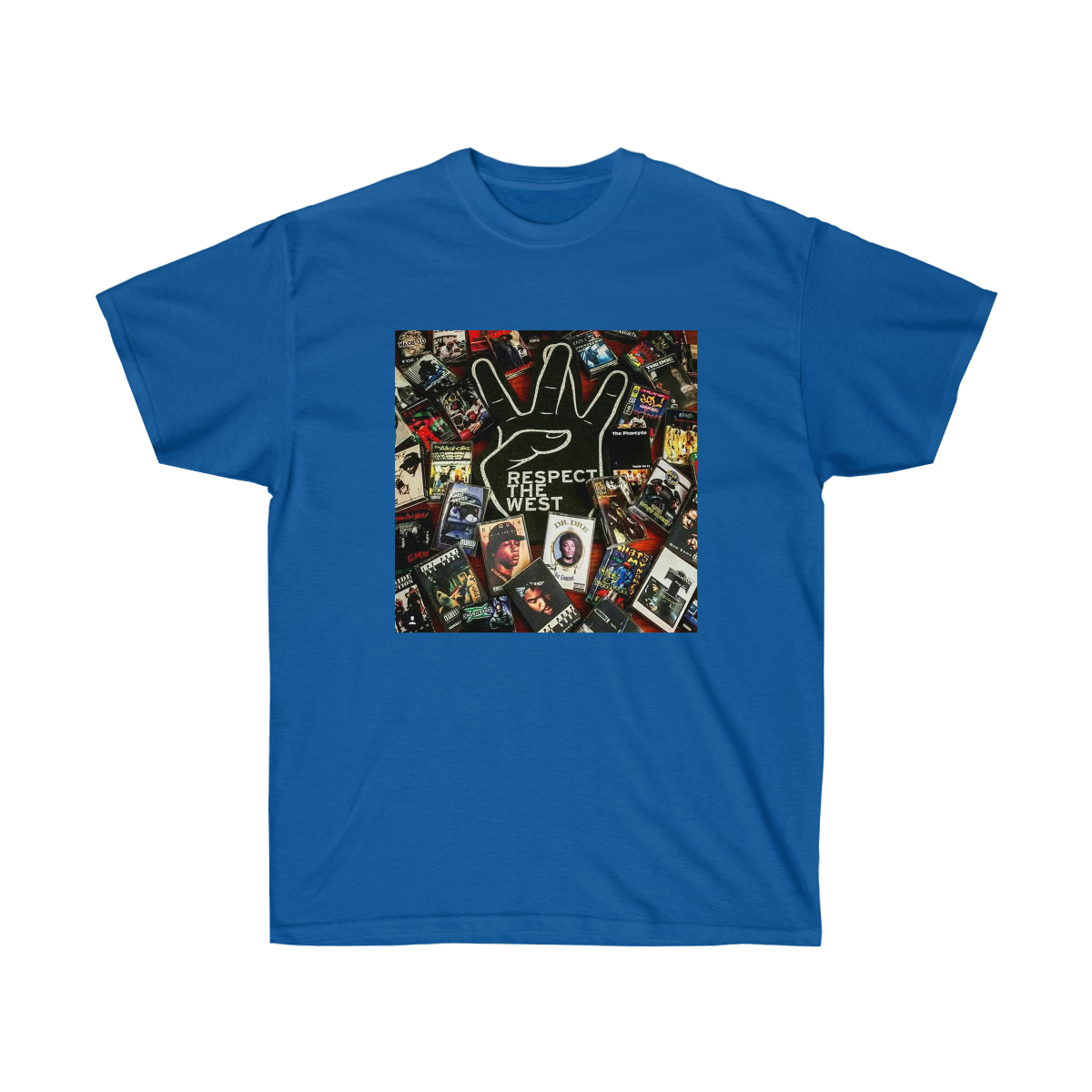 Rap Respect The West Men T-Shirt - Image 4