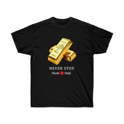 Rap Never Stop Hustle Daily Men T-Shirt