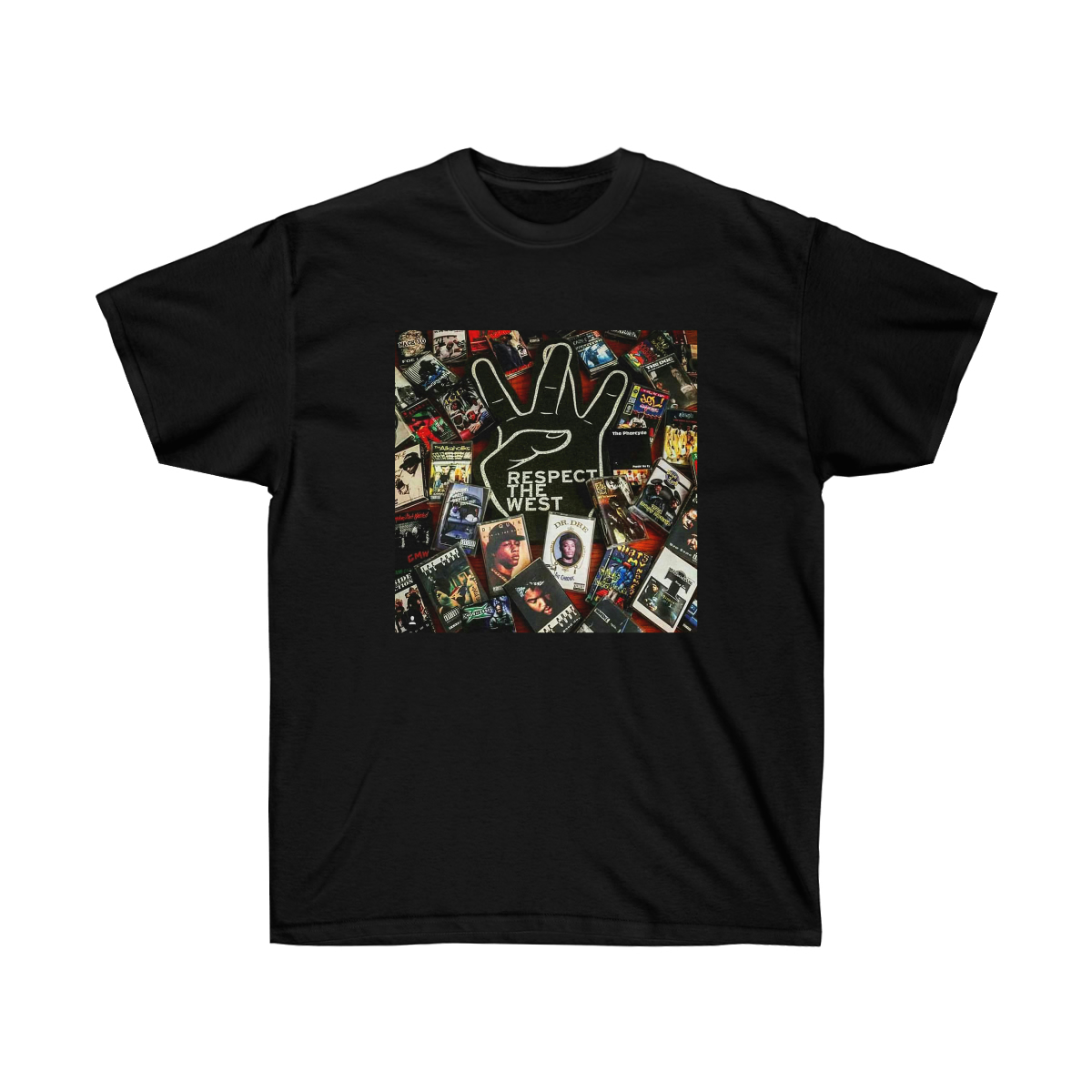Rap Respect The West Men T-Shirt - Image 2