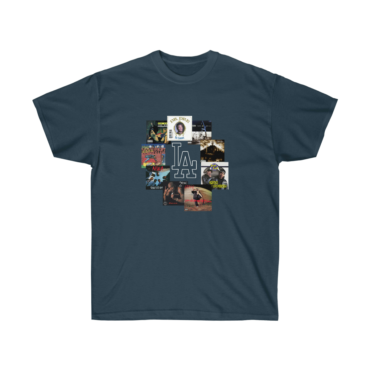 Rap LA Albums Men T-Shirt - Image 5