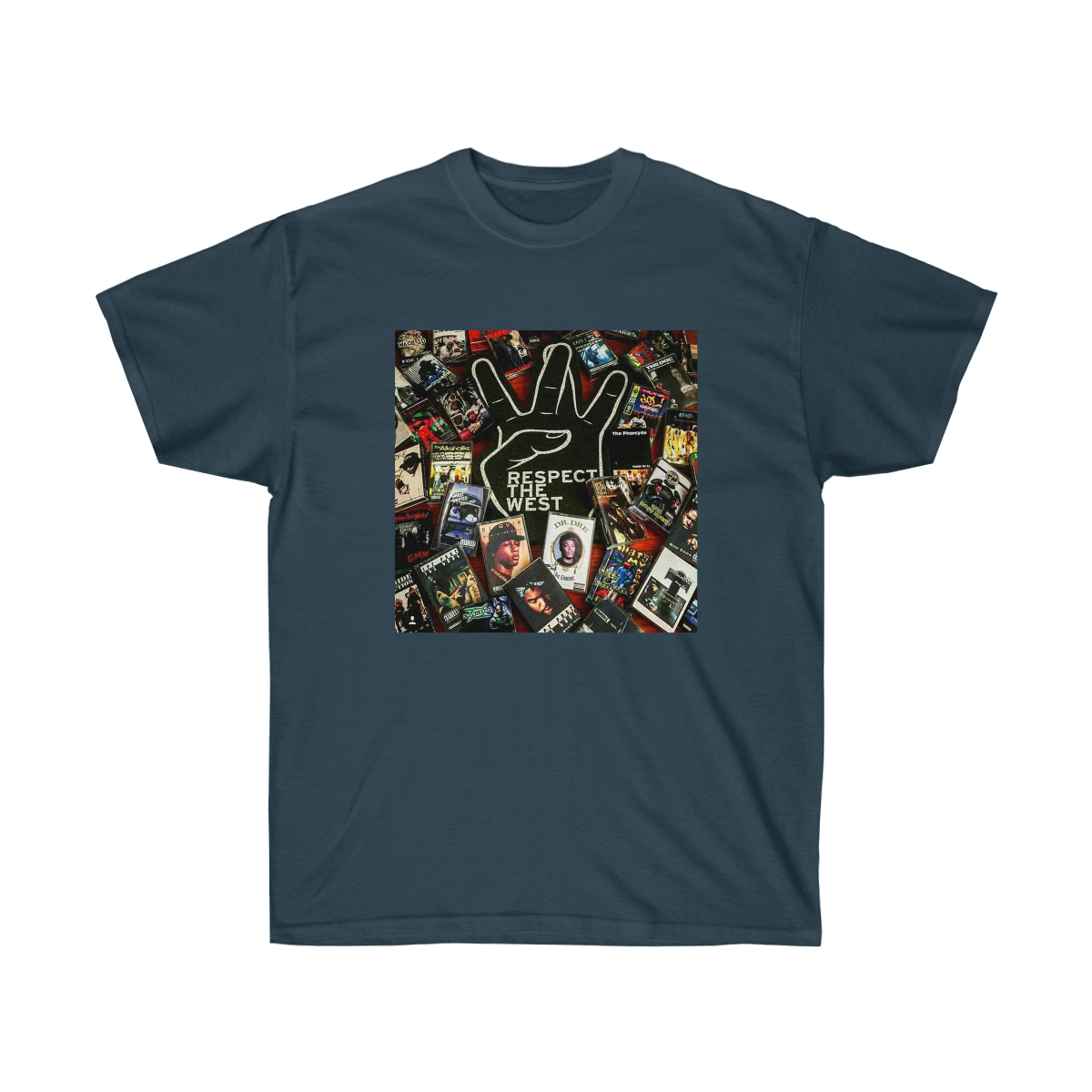 Rap Respect The West Men T-Shirt - Image 5