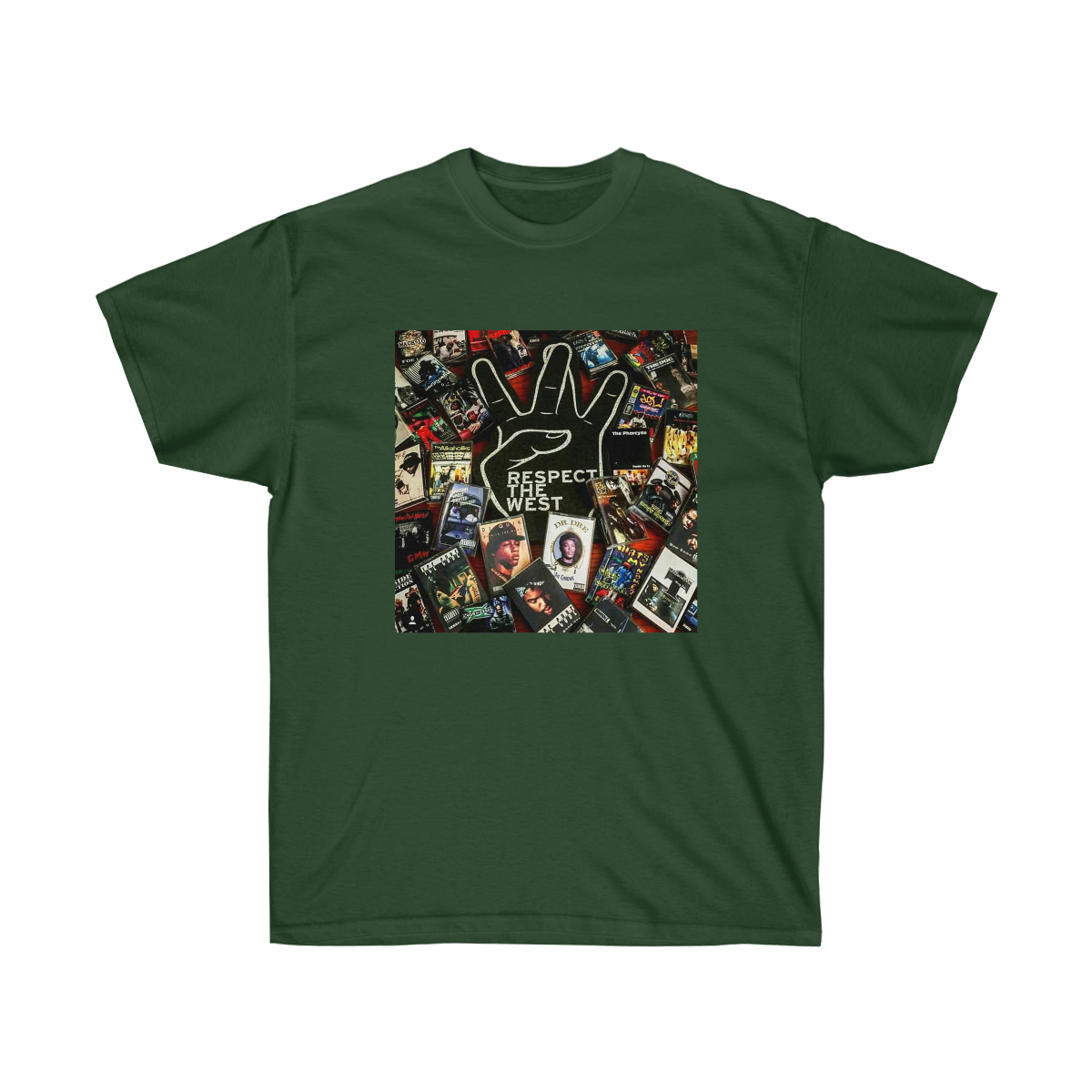 Rap Respect The West Men T-Shirt - Image 3