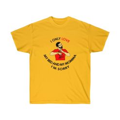 Rap My Bed and My Momma Men T-Shirt - Image 3