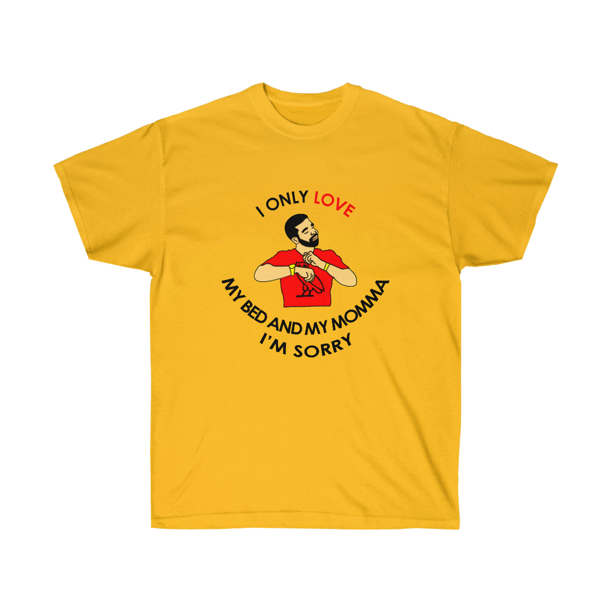 Rap My Bed and My Momma Men T-Shirt - Image 3