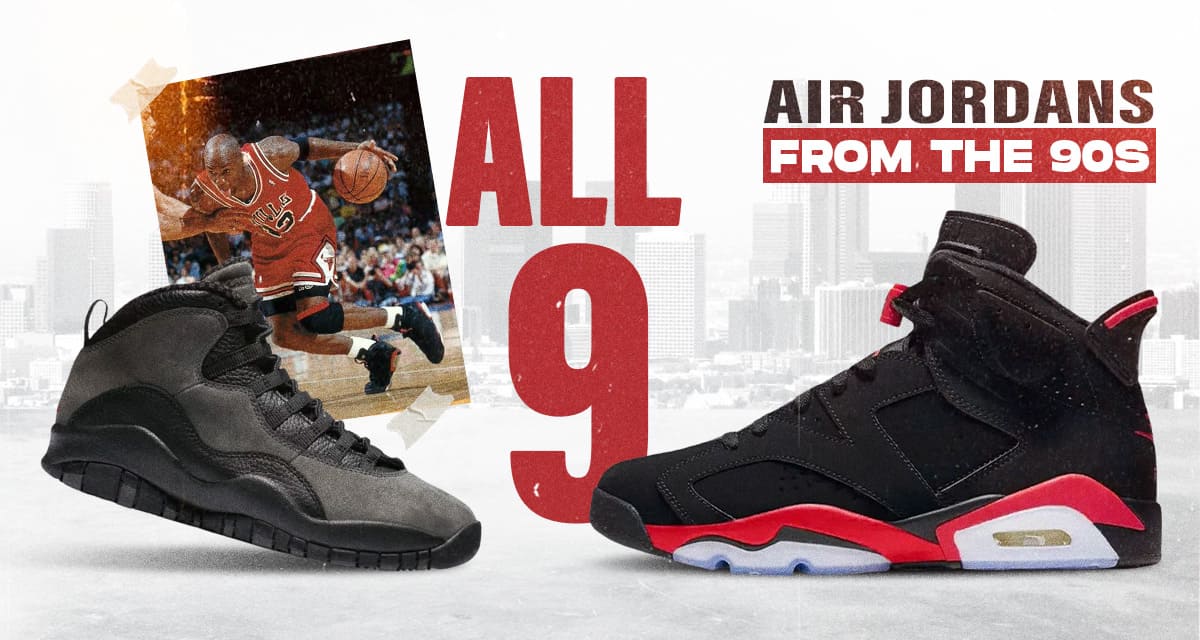 all 9 Jordans