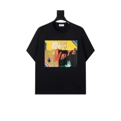 OW Logo Print T-Shirt - OW0029 - Image 3