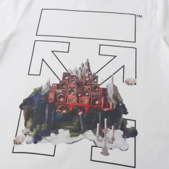 OW Logo Print T-Shirt - OW0033 - Image 10