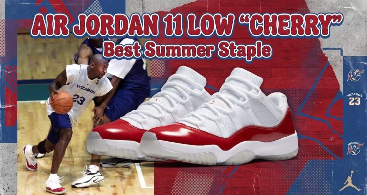 Air Jordan 11 Low "Cherry"