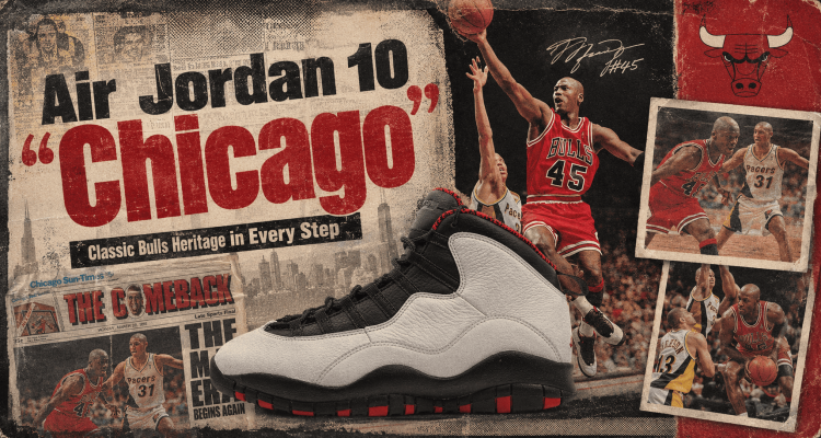 Air Jordan 10 "Chicago"