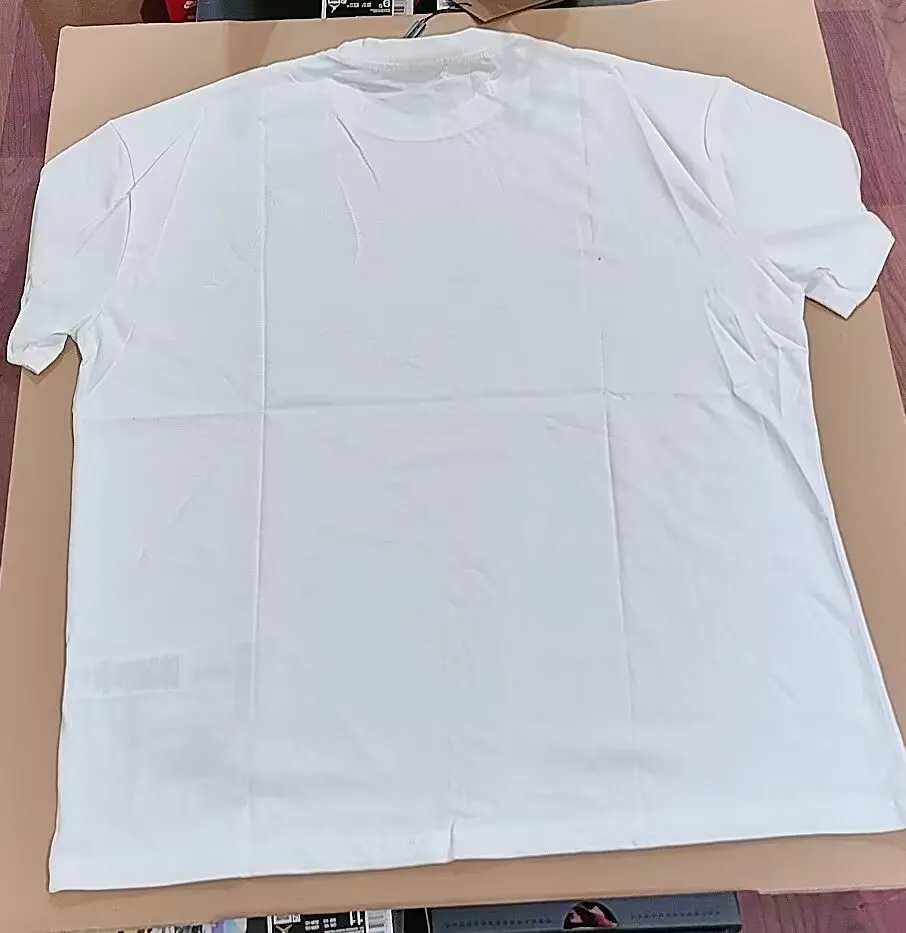 BUR Check Label T-Shirt in White - 384 - bbr0000384 - Image 5