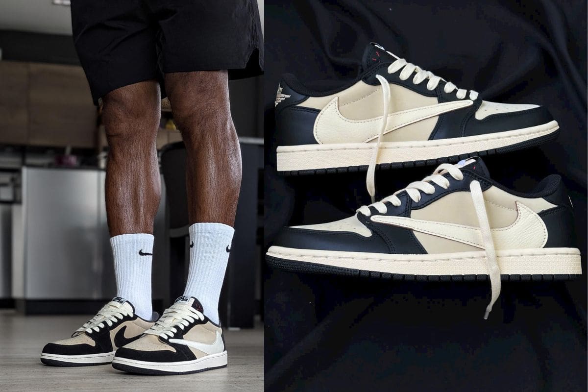 Travis Scott x AJ 1 Low OG "Pale Vanilla"