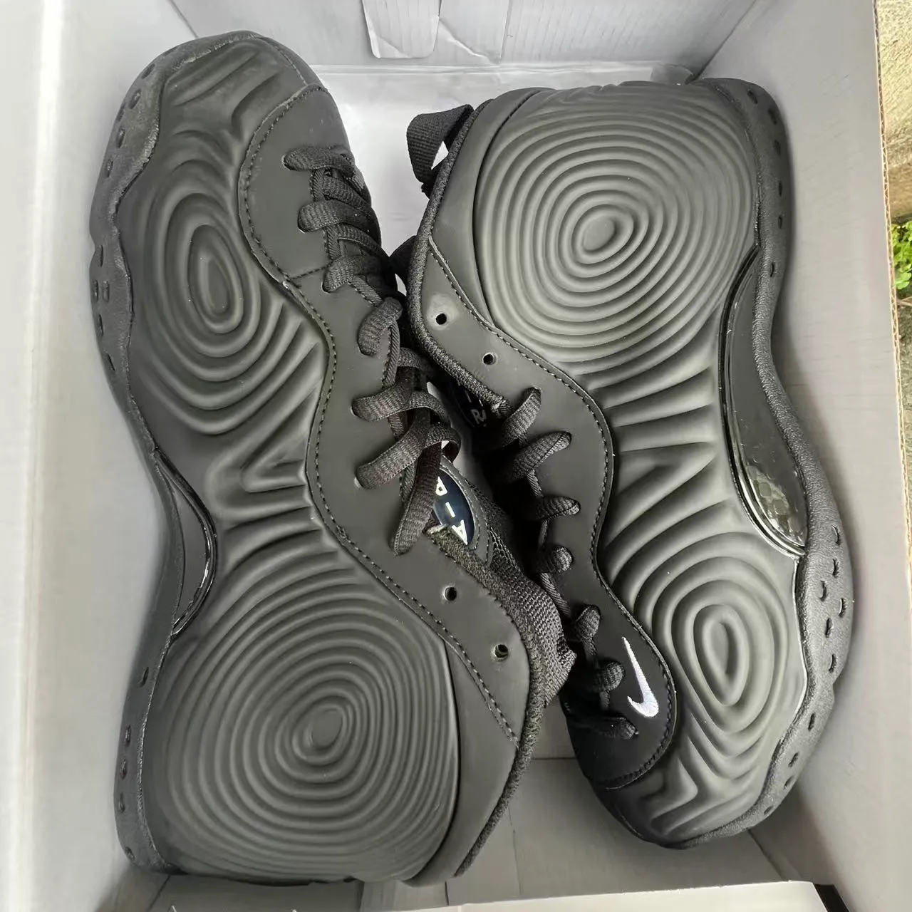 Air Foamposite One Comme des Garcons Homme Plus Black Shoes Sneakers - nk0005285 - Image 11
