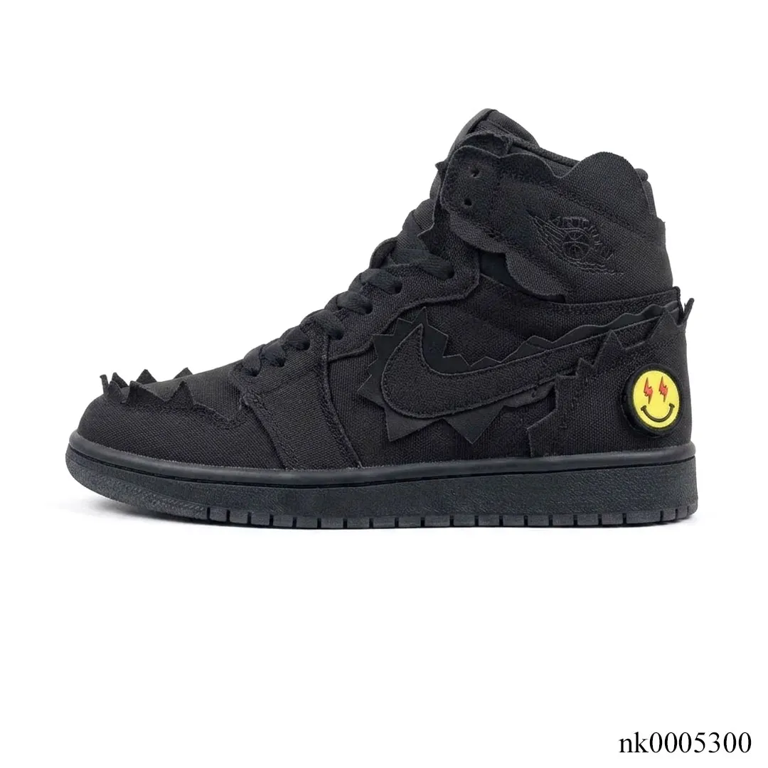 J Balvin x AJ 1 "Black" Shoes Sneakers – nk0005300 - Image 2