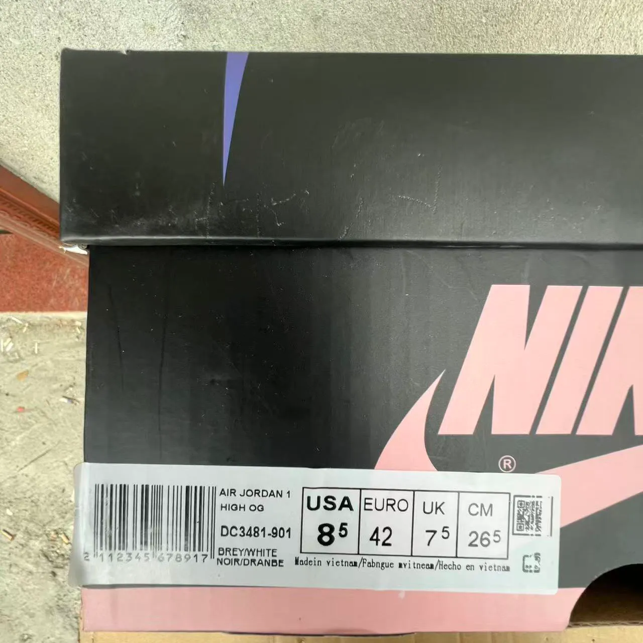 J Balvin x AJ 1 "Black" Shoes Sneakers – nk0005300 - Image 12
