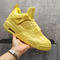 J Balvin x AJ 4 Lemonade Shoes Sneakers - nk0005304 - Image 6