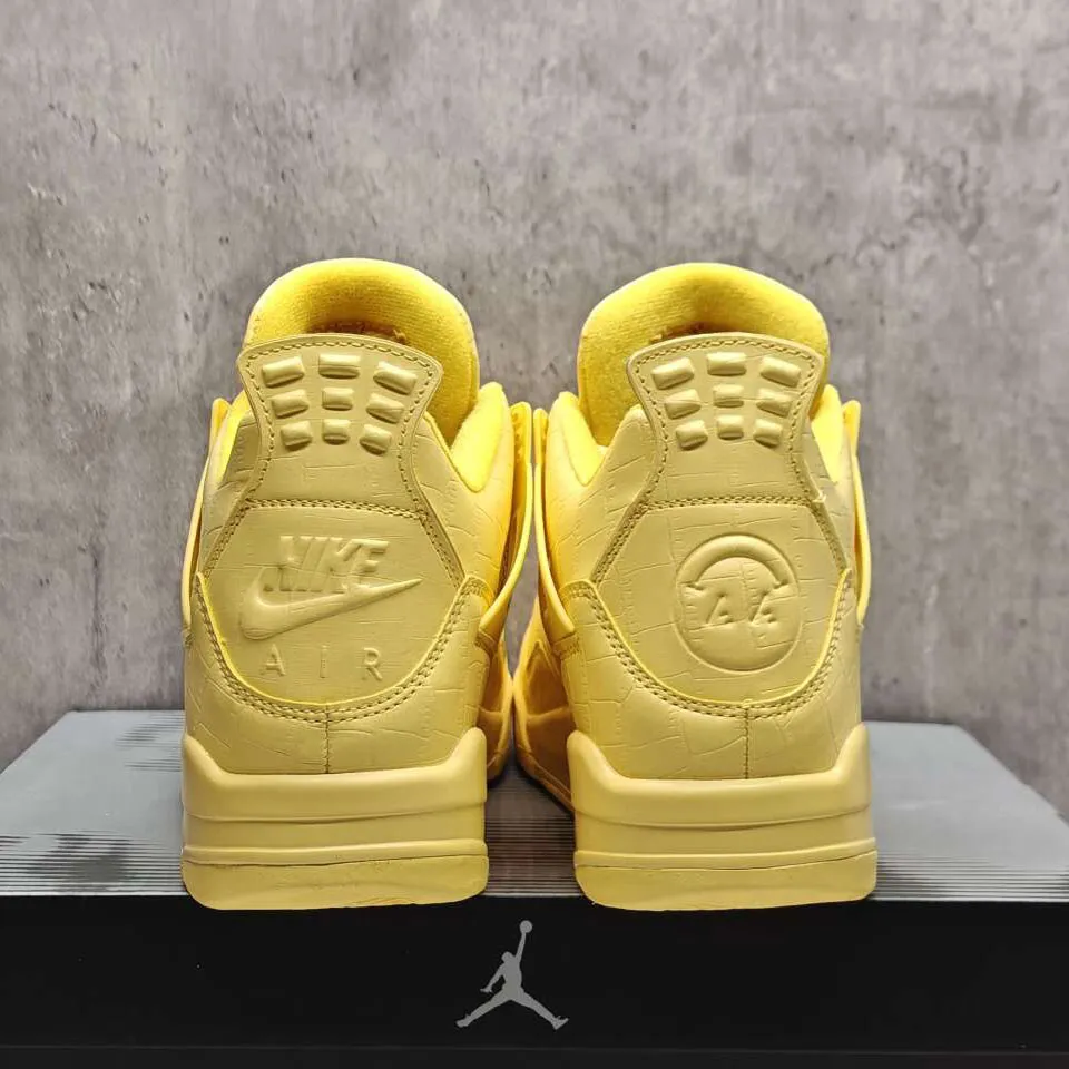 J Balvin x AJ 4 Lemonade Shoes Sneakers - nk0005304 - Image 5