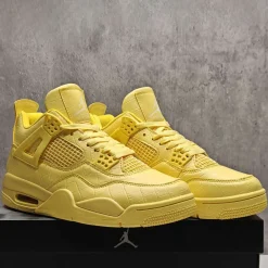 J Balvin x AJ 4 Lemonade Shoes Sneakers - nk0005304 - Image 4