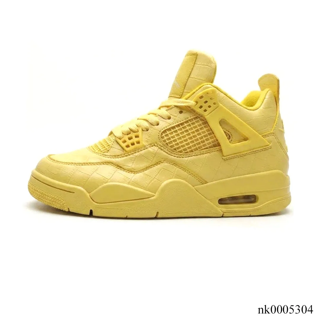 J Balvin x AJ 4 Lemonade Shoes Sneakers - nk0005304 - Image 2