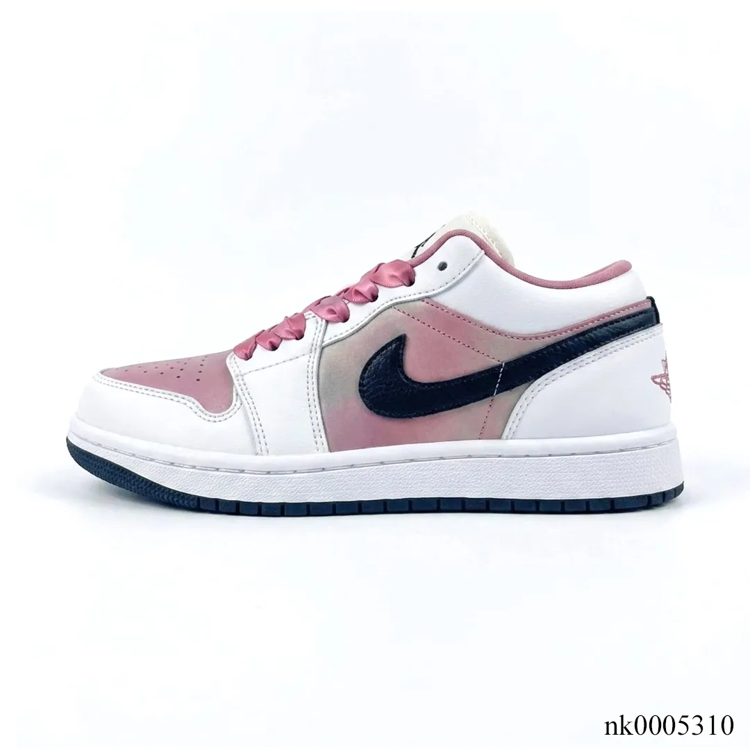 AJ 1 Low SE White Black Desert Berry Shoes Sneakers – nk0005310 - Image 2