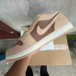 AJ 1 Low "Legend Medium Brown" Shoes Sneakers – nk0005312 - Image 7