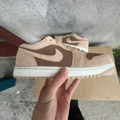 AJ 1 Low "Legend Medium Brown" Shoes Sneakers – nk0005312 - Image 9