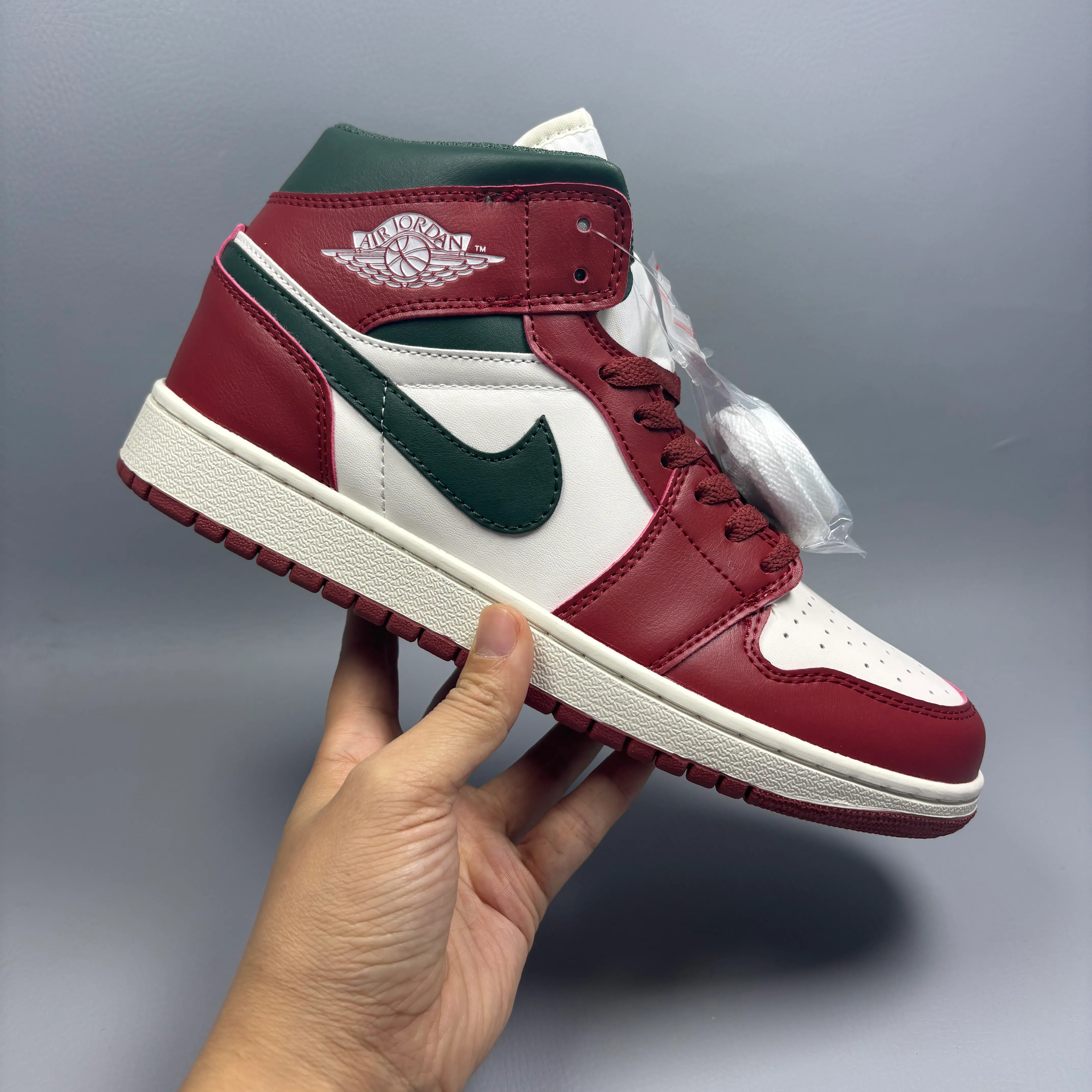 AJ 1 Mid "Redstone / Midnight Green" (2026) Shoes Sneakers – nk0005314 - Image 4