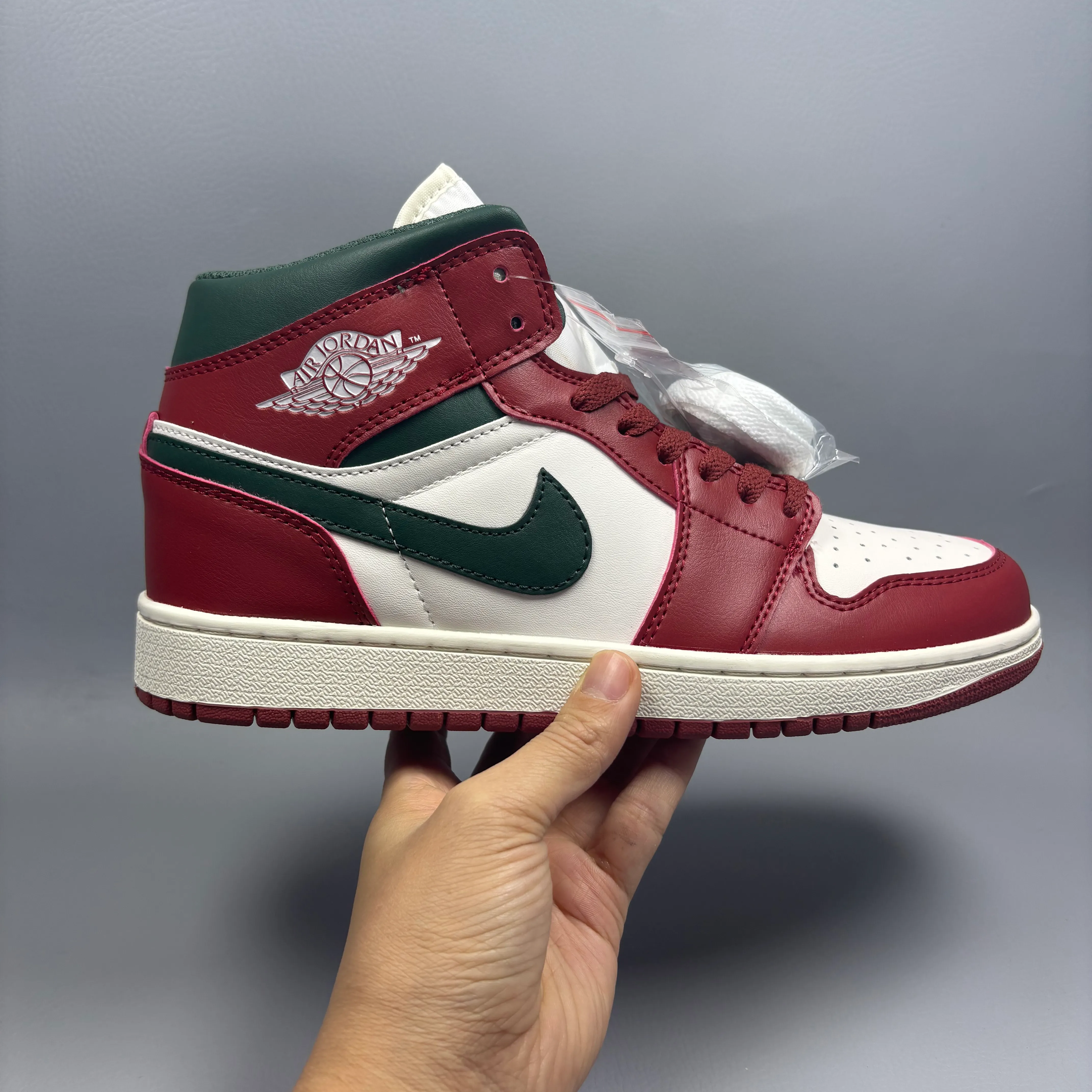 AJ 1 Mid "Redstone / Midnight Green" (2026) Shoes Sneakers – nk0005314 - Image 6