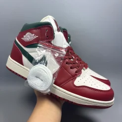 AJ 1 Mid "Redstone / Midnight Green" (2026) Shoes Sneakers – nk0005314 - Image 7