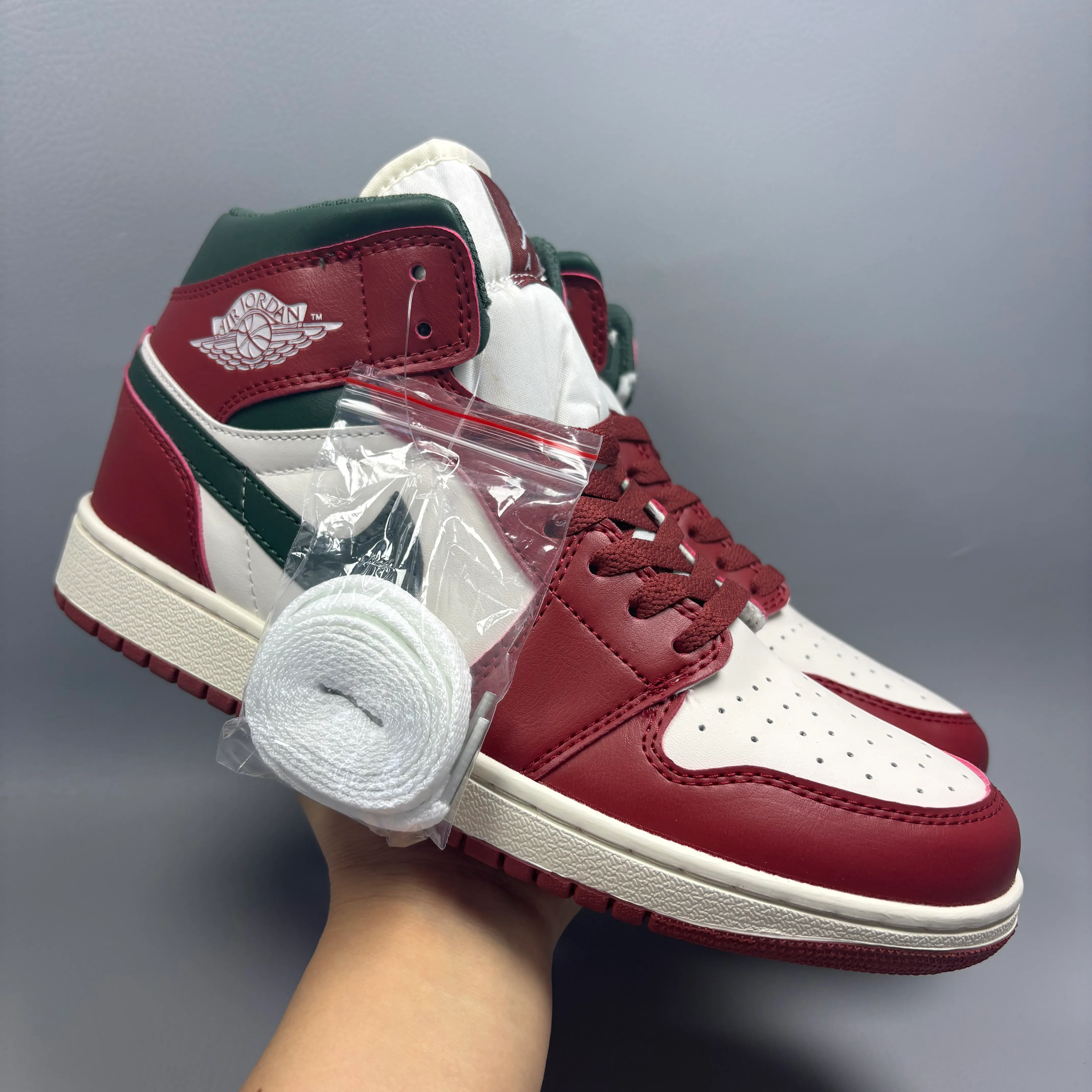 AJ 1 Mid "Redstone / Midnight Green" (2026) Shoes Sneakers – nk0005314 - Image 7