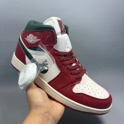 AJ 1 Mid "Redstone / Midnight Green" (2026) Shoes Sneakers – nk0005314 - Image 10