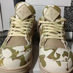 Aleali May x AJ 4 Retro SP 'Veterans Day' Shoes Sneakers - nk0005319 - Image 3