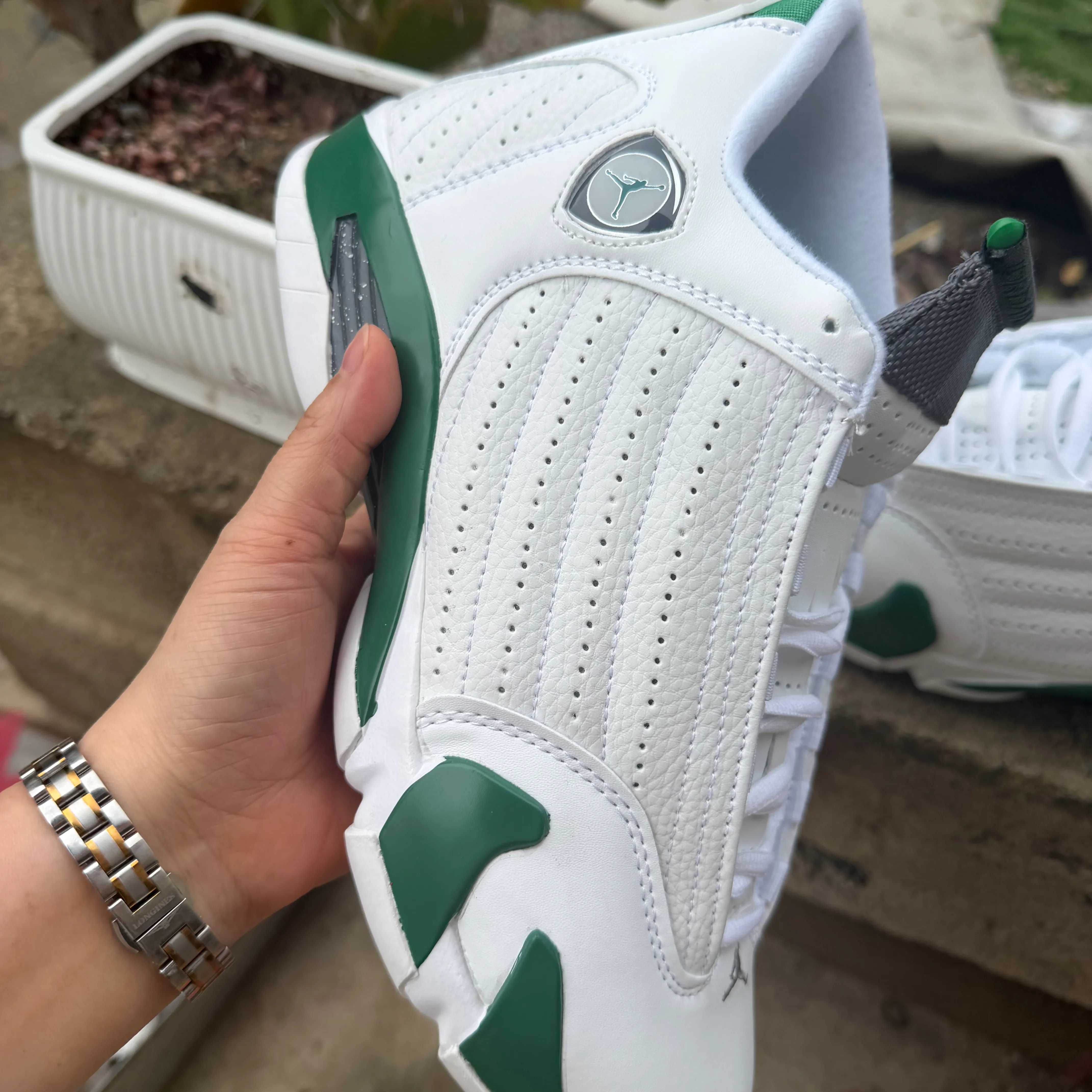AJ 14 Retro "Forest Green" Shoes Sneakers - nk0005324 - Image 3