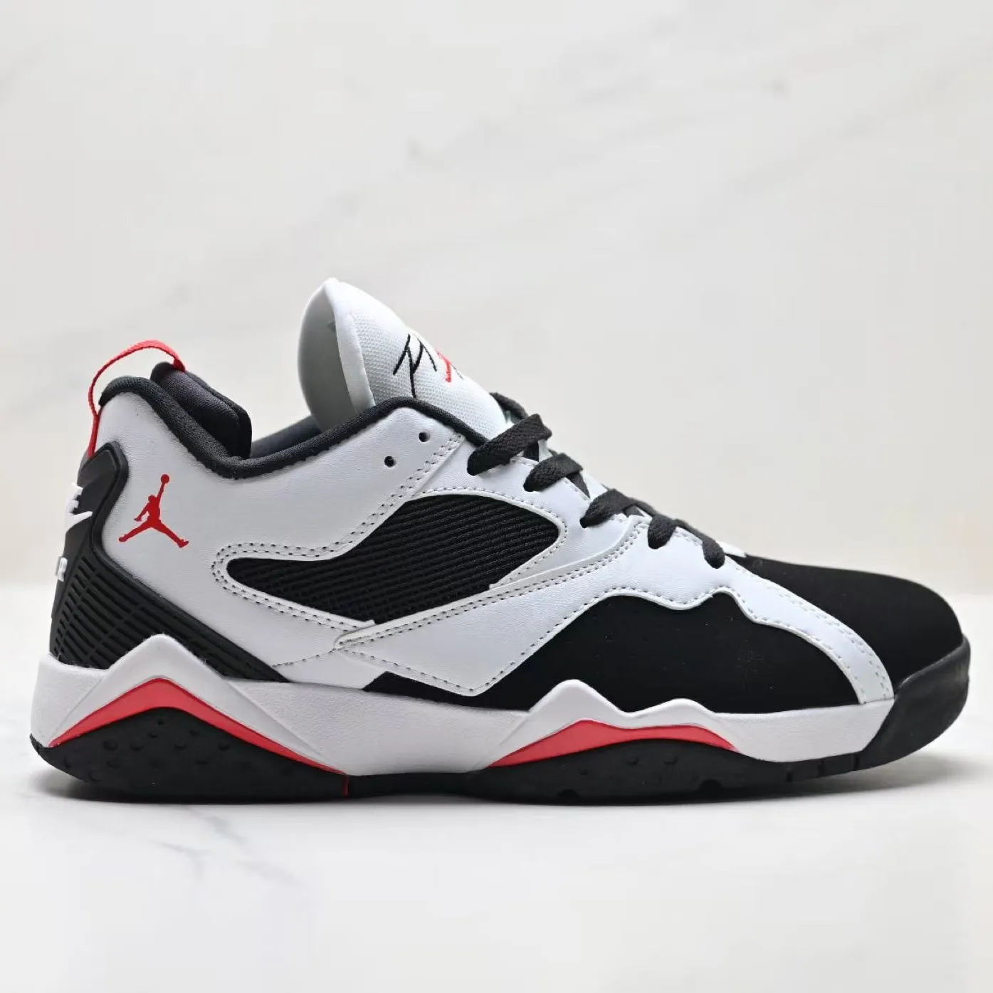 JD MVP 92 White Black Gym Red Shoes Sneakers - nk0005325 - Image 3
