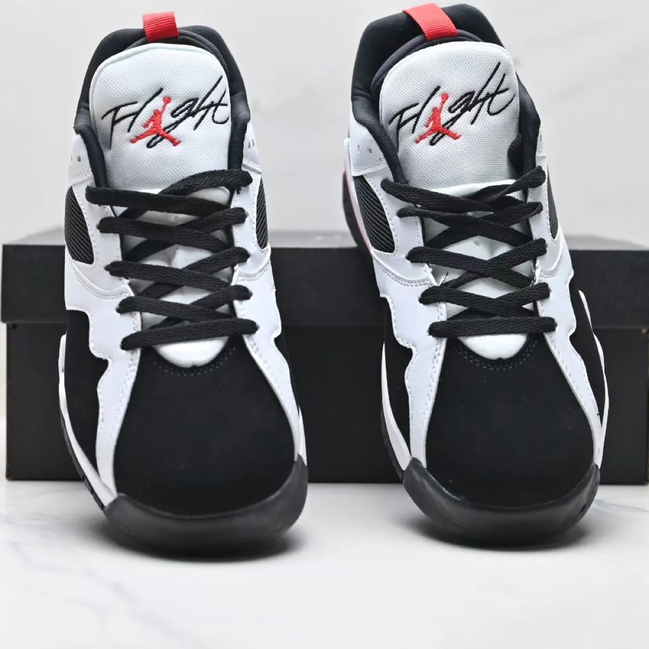 JD MVP 92 White Black Gym Red Shoes Sneakers - nk0005325 - Image 4