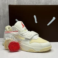 Travis Scott x AJ Jumpman Jack TR "White/Cream" Shoes Sneakers – nk0005326 - Image 4