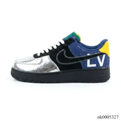 Alternative view of LV x AF 1 Low "Multi-Color Patchwork" Shoes Sneakers - nk0005327