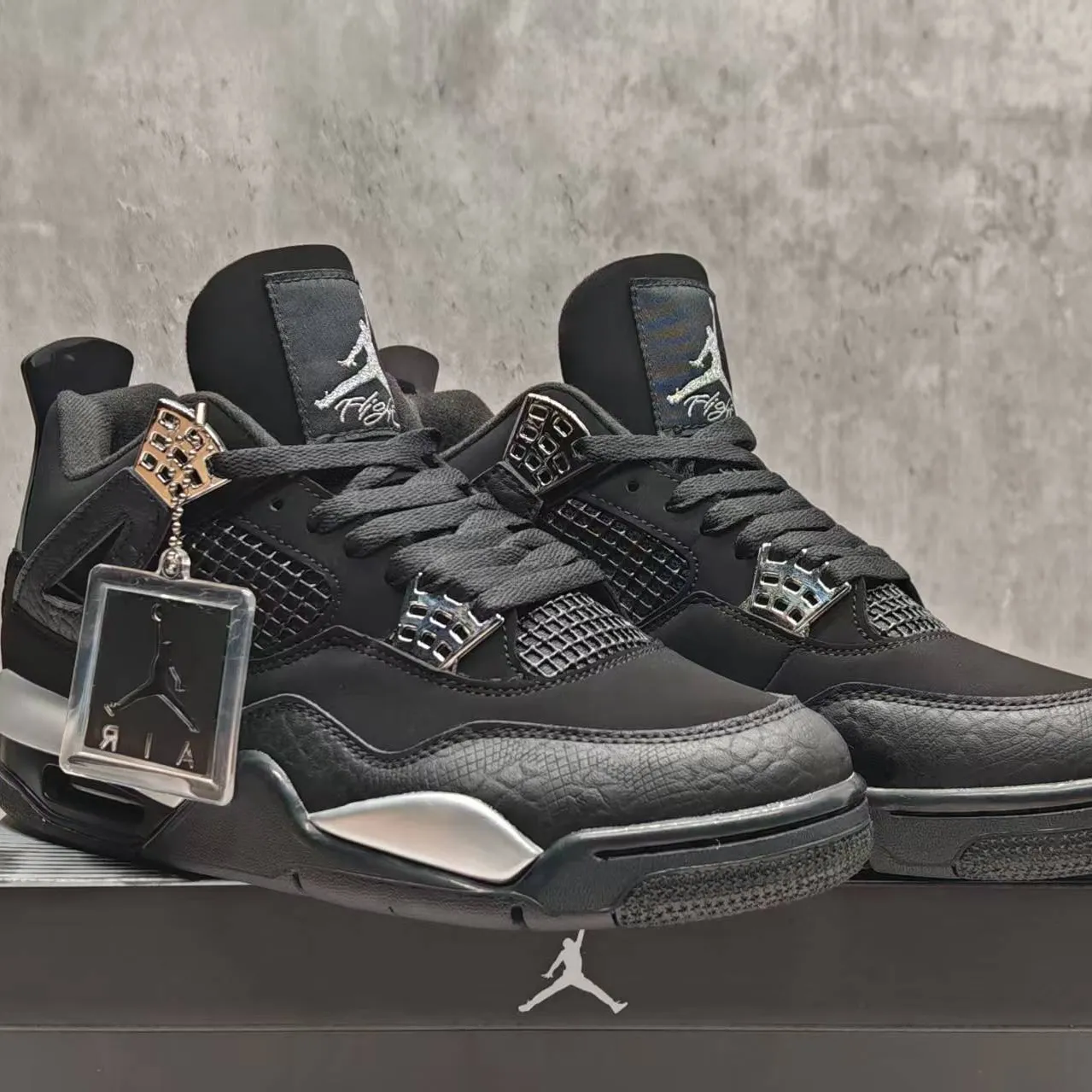 AJ 4 "Spotlight" Shoes Sneakers - nk0005328 - Image 13