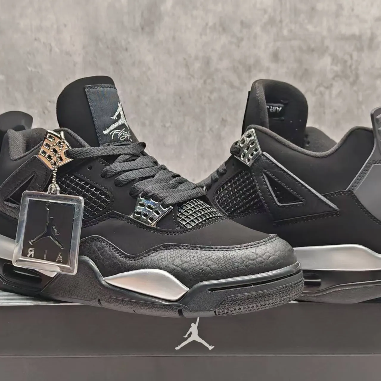 AJ 4 "Spotlight" Shoes Sneakers - nk0005328 - Image 9