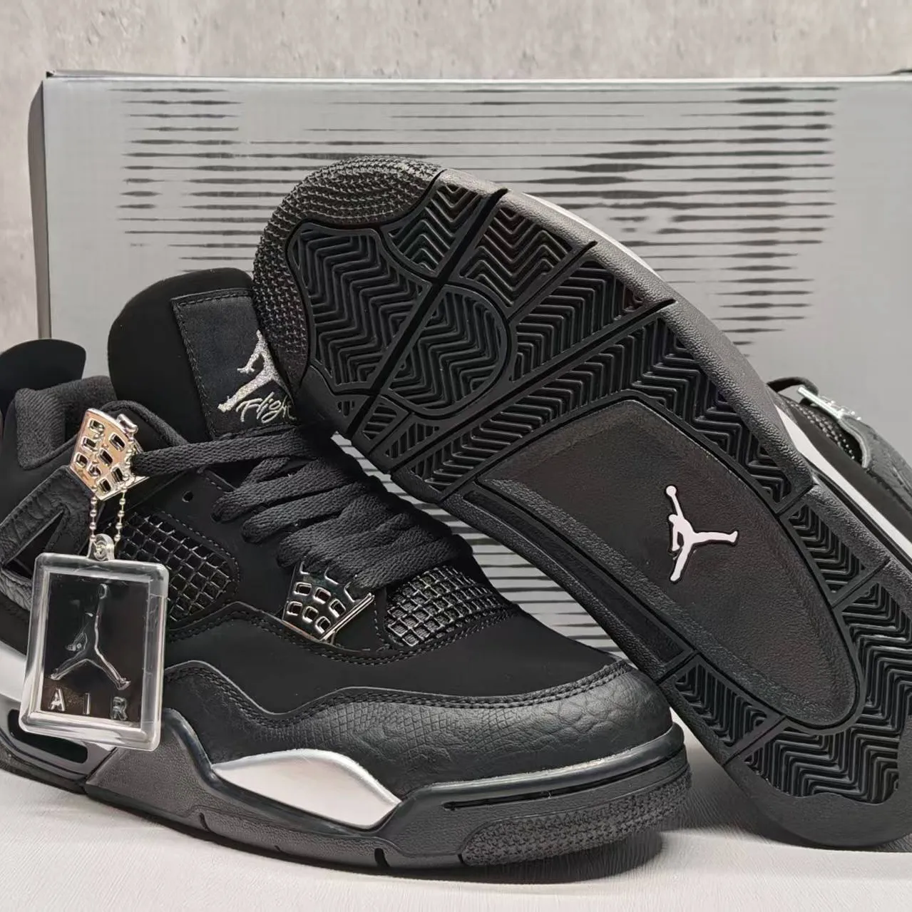 AJ 4 "Spotlight" Shoes Sneakers - nk0005328 - Image 10
