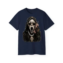Halloween Ghostface T-Shirt - POD0002 - Image 5