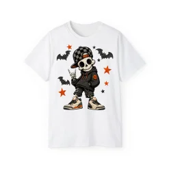 Boy Skeleton Halloween T-Shirt - POD0006