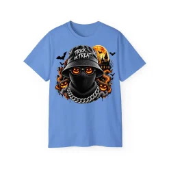 Spooky Streetwear Masked T-Shirt - POD0007 - Image 3