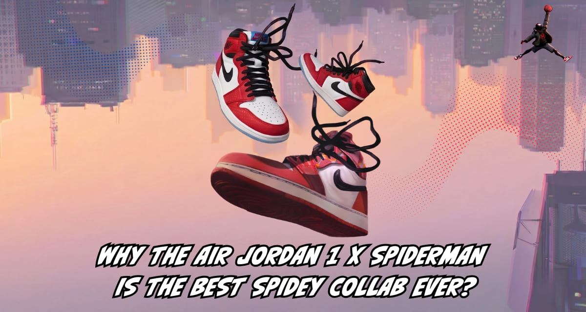 Air Jordan 1 x Spider Man Banner