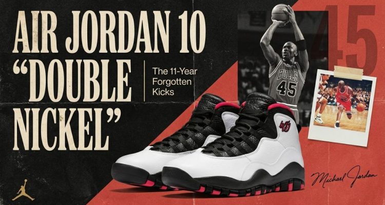 Air jordan 10 "Double Nickel"